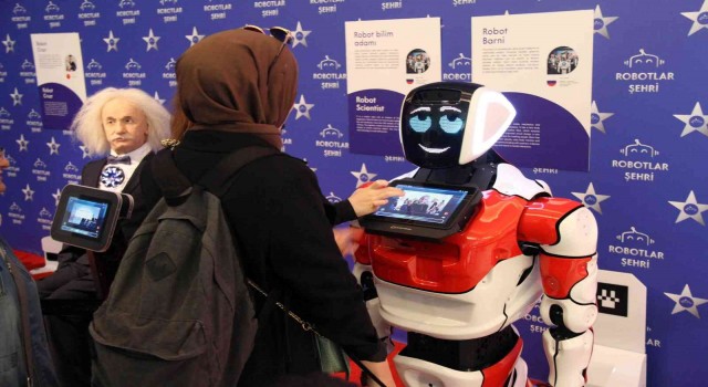Özel çocuklar Robotlar Şehrinde