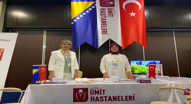 Özel Ümit Hastaneleri Bosna Hersekte fuara katıldı