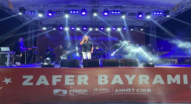 Pendikte 30 Ağustos Zafer Bayramı coşkuyla kutlandı