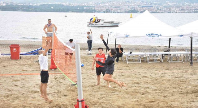 Plaj voleybolu heyecanı başladı