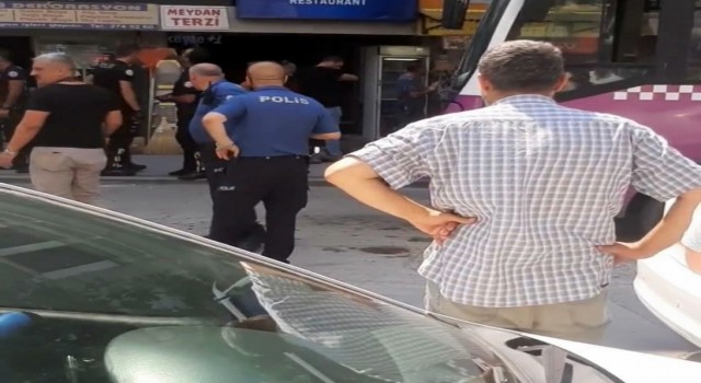 Polisten kaçamayacağını anlayan azılı hırsız bakın ne yaptı