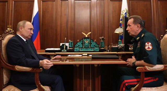 Putin, Rusya Ulusal Muhafızlarının Komutanı Zolotov ile görüştü