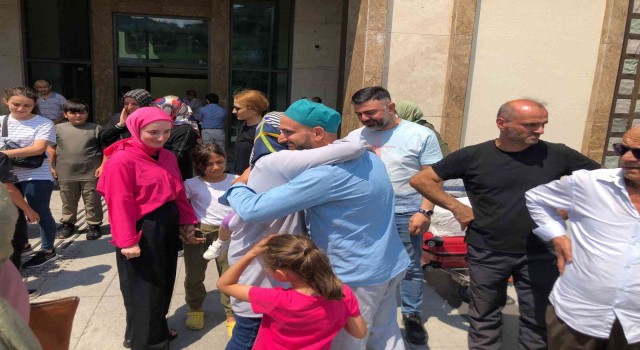 Rizenin ilk hacı kafilesi kutsal topraklardan döndü