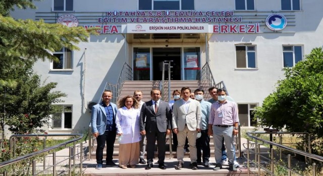 Sağlık Müdürü Şenkul, Vefa Psikiyatri Merkezini ziyaret etti