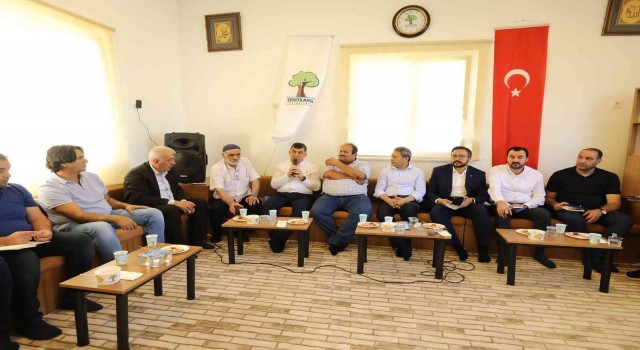 Şahin ile Fadıloğlu, istek ve talepleri dinledi