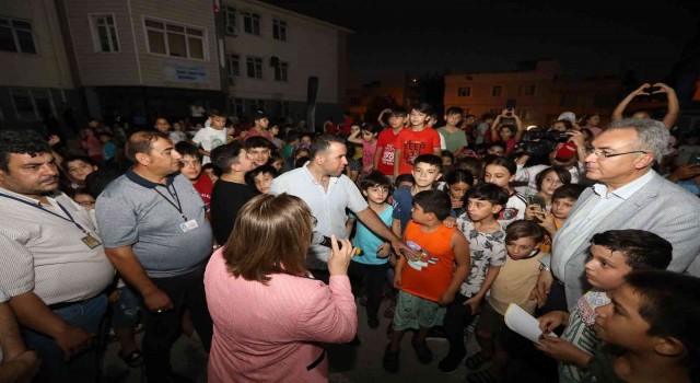 Şahin, mahallede şenlik var programına katıldı