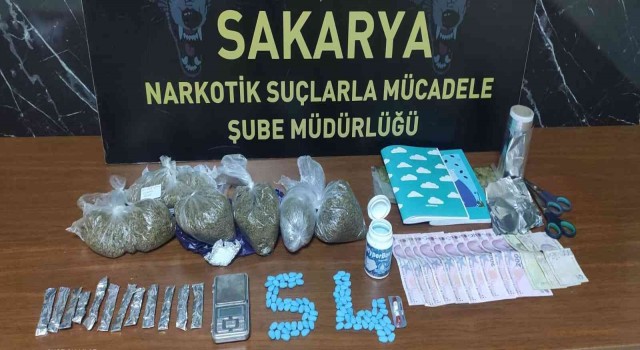 Sakaryada uyuşturucu operasyonu: 2 gözaltı