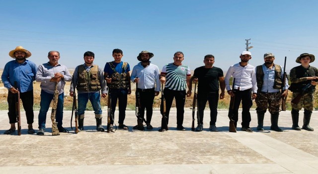 Samsatta sürek avı yapıldı