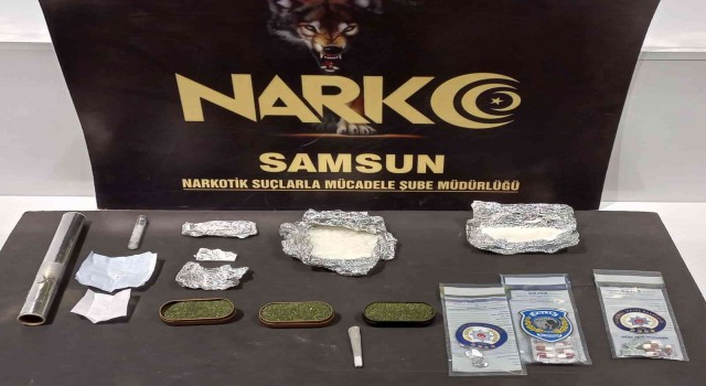 Samsunda uyuşturucu operasyonu: 4 gözaltı