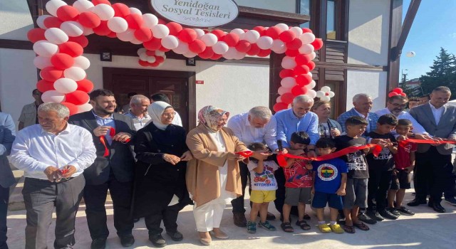 Sancaktepede ‘Yenidoğan Sosyal Tesisi hizmete açıldı