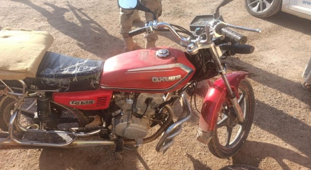 Şanlıurfada çalıntı 2 motosikleti jandarma buldu