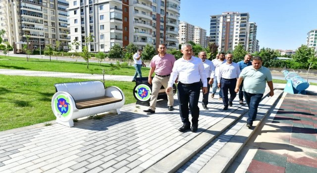 Şehit Ramazan Günaydın Parkına modern donatılar