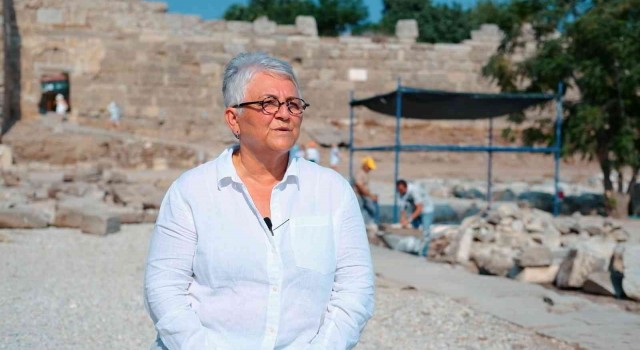 Sideli gençlerin Antik Çağda eğitim aldığı yapı ortayı çıkartıldı
