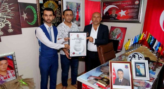 Silvan şehidi Mehmet Ali Saraka şiir bestelendi
