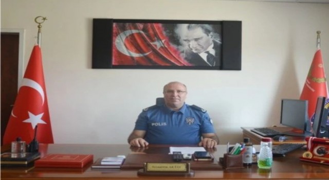 Simavın yeni Emniyet Müdürü Aktay, göreve başladı