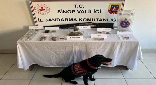 Sinopta uyuşturucu operasyonunda 1 kişi yakalandı