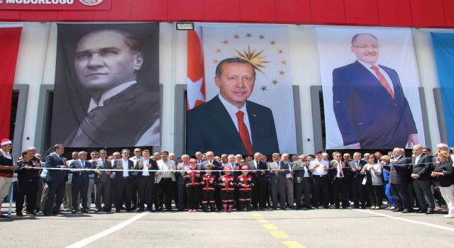 Sivasta modern itfaiye binası hizmete girdi