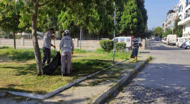 Söke Belediyesi Park İşleri Ekipleri çalışmalarında hız kesmiyor