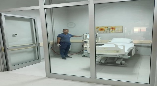 Sökede Fehime Faik Kocagöz Devlet Hastanesinde izole odası oluşturuldu