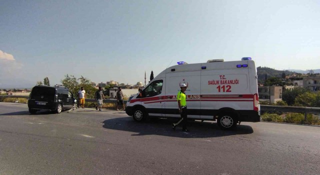 Sökede trafik kazası: 2 Yaralı