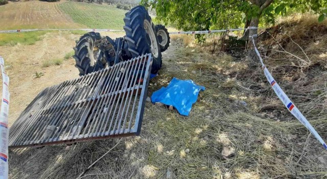 Somada traktörün altında kalan sürücü hayatını kaybetti