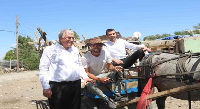 Sosyal medyada gündem olan at arabacısı İHAya konuştu: Aç kalsak bile huzurumuz olsun yeter