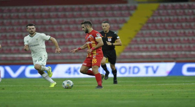 Spor Toto Süper Lig: Kayserispor: 1 - Giresuspor: 0 (İlk yarı)