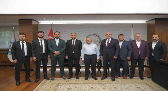 STK temsilcilerinden Başkan Büyükkılıça ziyaret