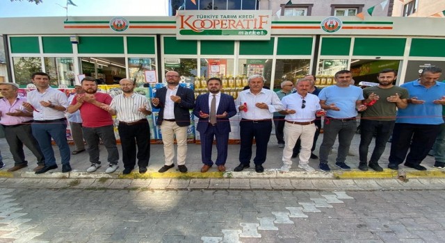 Tarım Kredi Kooperatif Marketi Osmanelinde hizmete girdi