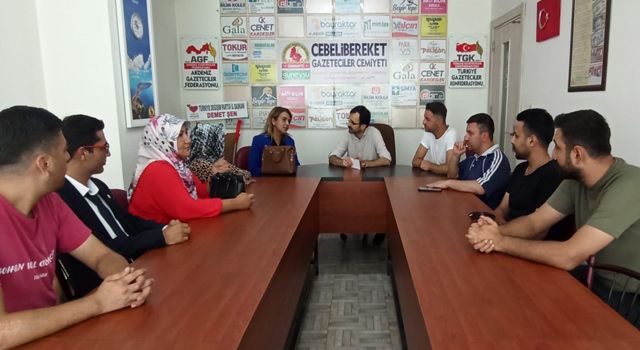 TDP İl Başkanı Şen, CGC’yi ziyaret etti