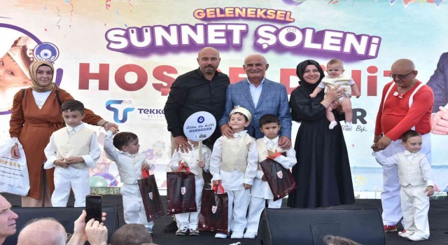 Tekkeköyde 300 çocuk erkekliğe ilk adımı attı