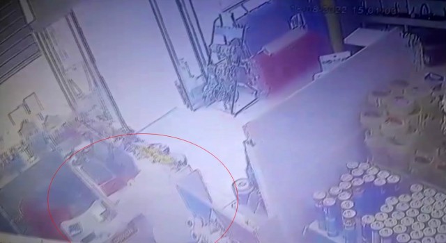 Telefon hırsızı kamerada