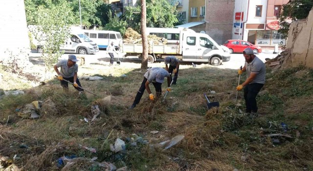 Temizlik çalışmalarına hız kesmeden devam ediyor