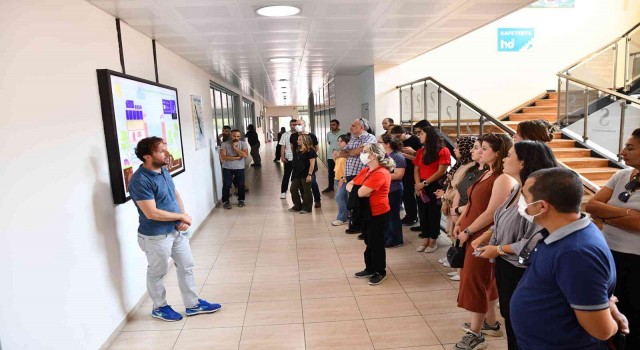 Tepebaşının çalışmalarını yerinde incelediler