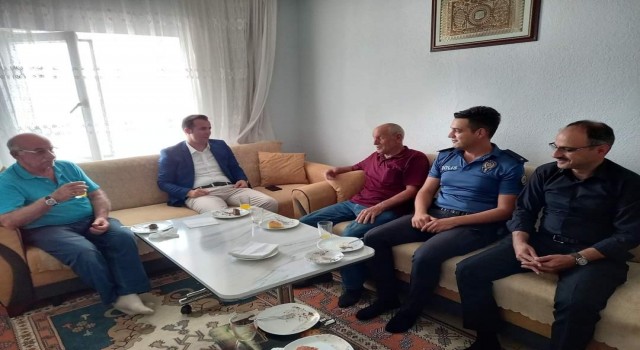 Tomarza Kaymakamı Eyyüpkoca ilk ziyaretini şehit yakınlarına yaptı