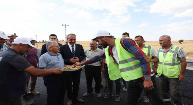 Tomarzaya 10 bin Tonluk Asfalt Yatırımı