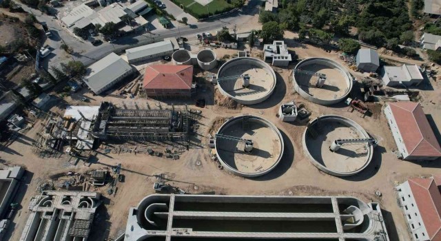Turgutreis Atıksu Arıtma Tesisi inşaatı yüzde 66 tamamlandı