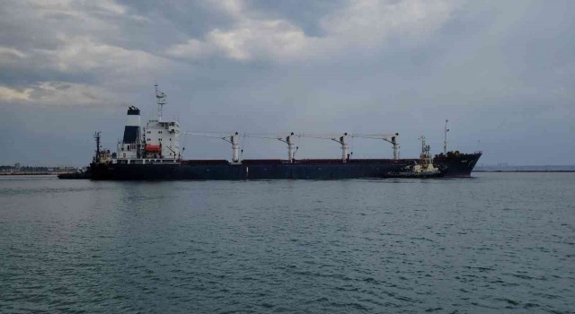 Ukrayna tahılını taşıyan ilk gemi yola çıktı