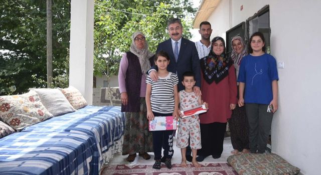 Vali Erdinç Yılmaz'dan evlerinin tamirini isteyen şehit ailelerine, yeni evler yapıldı