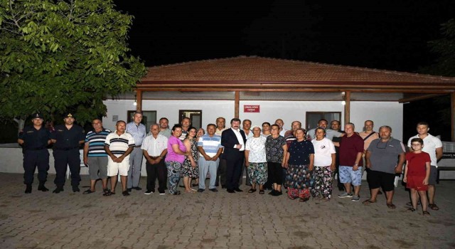 Vali Tavlı Cemevinde Oruç açma programına katıldı
