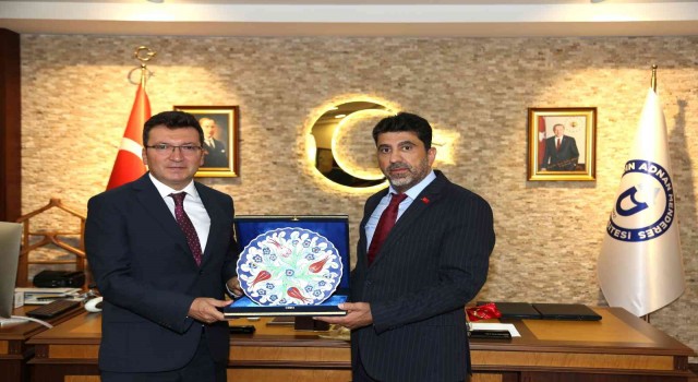 Vali Yardımcısı Şahin, Rektör Aldemir ile görüştü