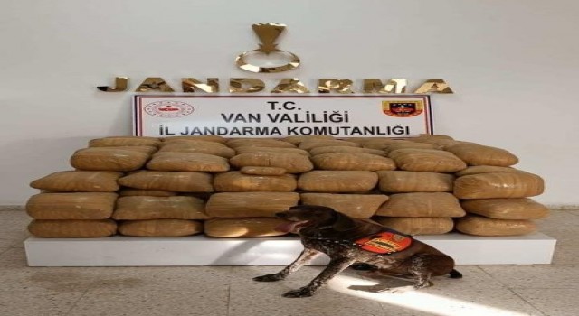 Vanda 21 çuvalda 700 kilogram esrar ele geçirildi