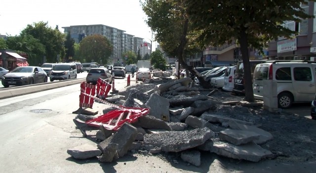 Vatandaşlardan İBBye kaldırım tepkisi: Ne amaçla yapılıyor bilmiyoruz
