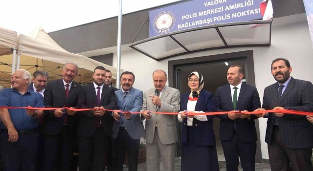 Yalovada Bağlarbaşı Polis Noktası hizmete girdi