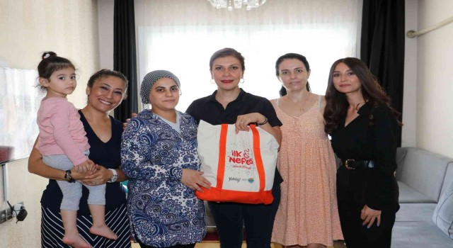 Yeni doğan bebeklerin ilk nefes çantası Toroslar Belediyesinden