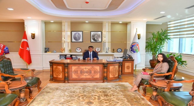 Yenice Kaymakamı Yandımatadan Vali Gürele ziyaret