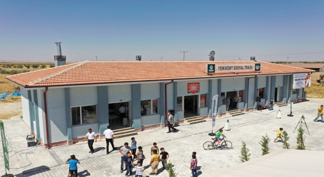 Yenikent Sosyal Tesisi hizmete açıldı