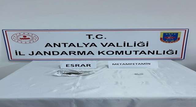 Yolcu otobüsünde valizde uyuşturucu madde bulundu