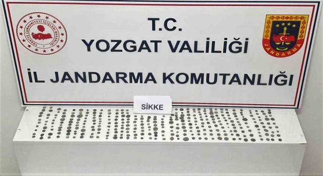 Yozgatta 327 sikke ele geçirildi