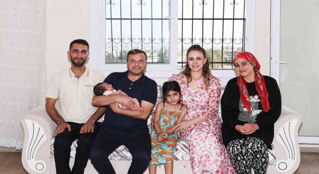 Yüreğirde 8 bin 660 aileye Hoş Geldin Bebek ziyareti